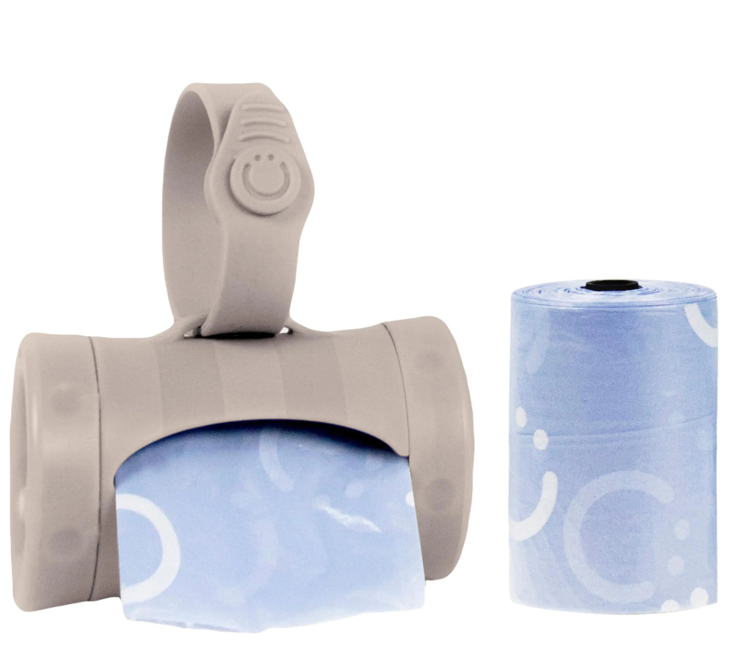 Ubbi Retractable On-the-Go Bag Dispenser for Baby Travel Diaper Bag Accessory