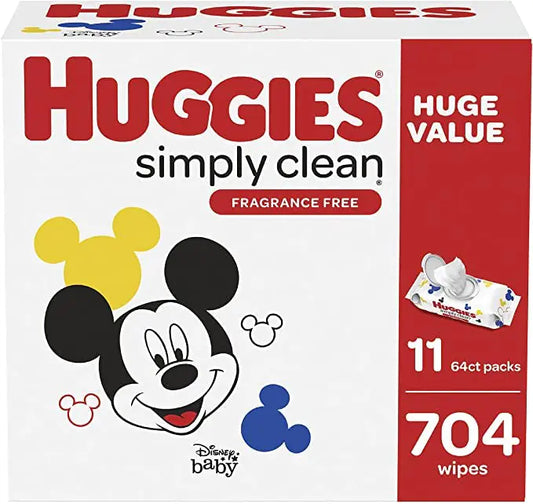 HUGGIES Simply Clean Scented Baby Wipes