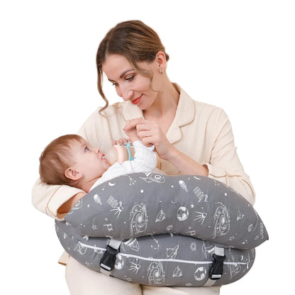 Insugar Nursing Pillow for Breastfeeding Plus Size Shredded Memory Foam