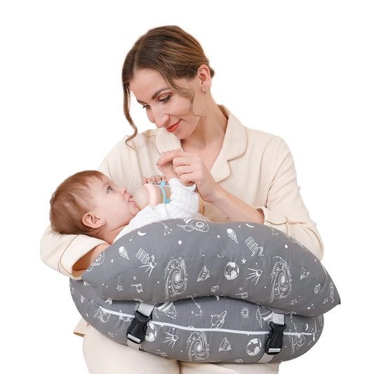 Insugar Nursing Pillow for Breastfeeding Plus Size Shredded Memory Foam