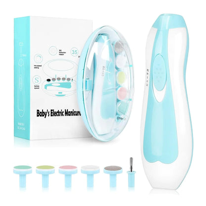 Baby Nail Trimmer Electric Baby Nail Clippers Baby Grooming Kit Manicure Set